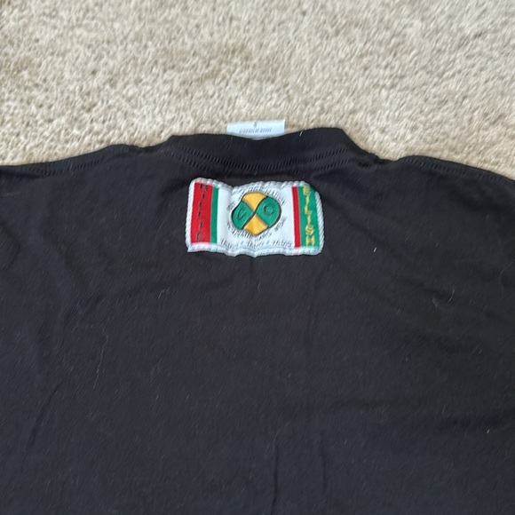 Cross Colours Billie Eilish Ya Dig Flame Tee T-Shirt Black Size S - Picture 5 of 6